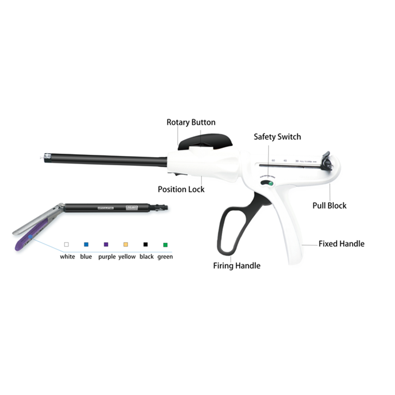 stapling device endoscopic linear cutter stapler & loading units